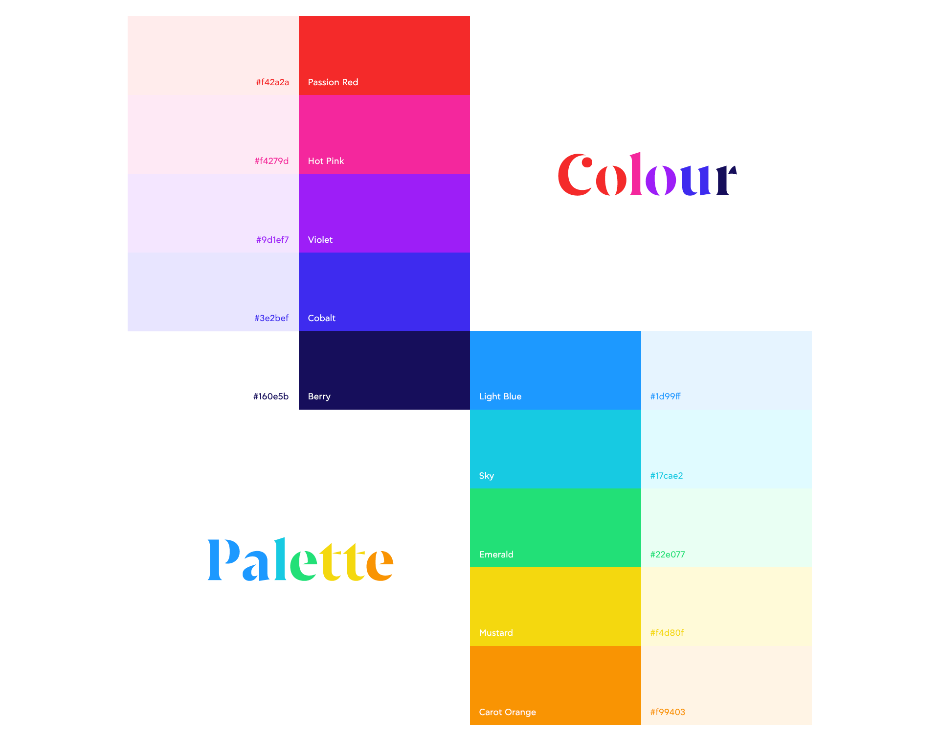 Colourify Colour Palette