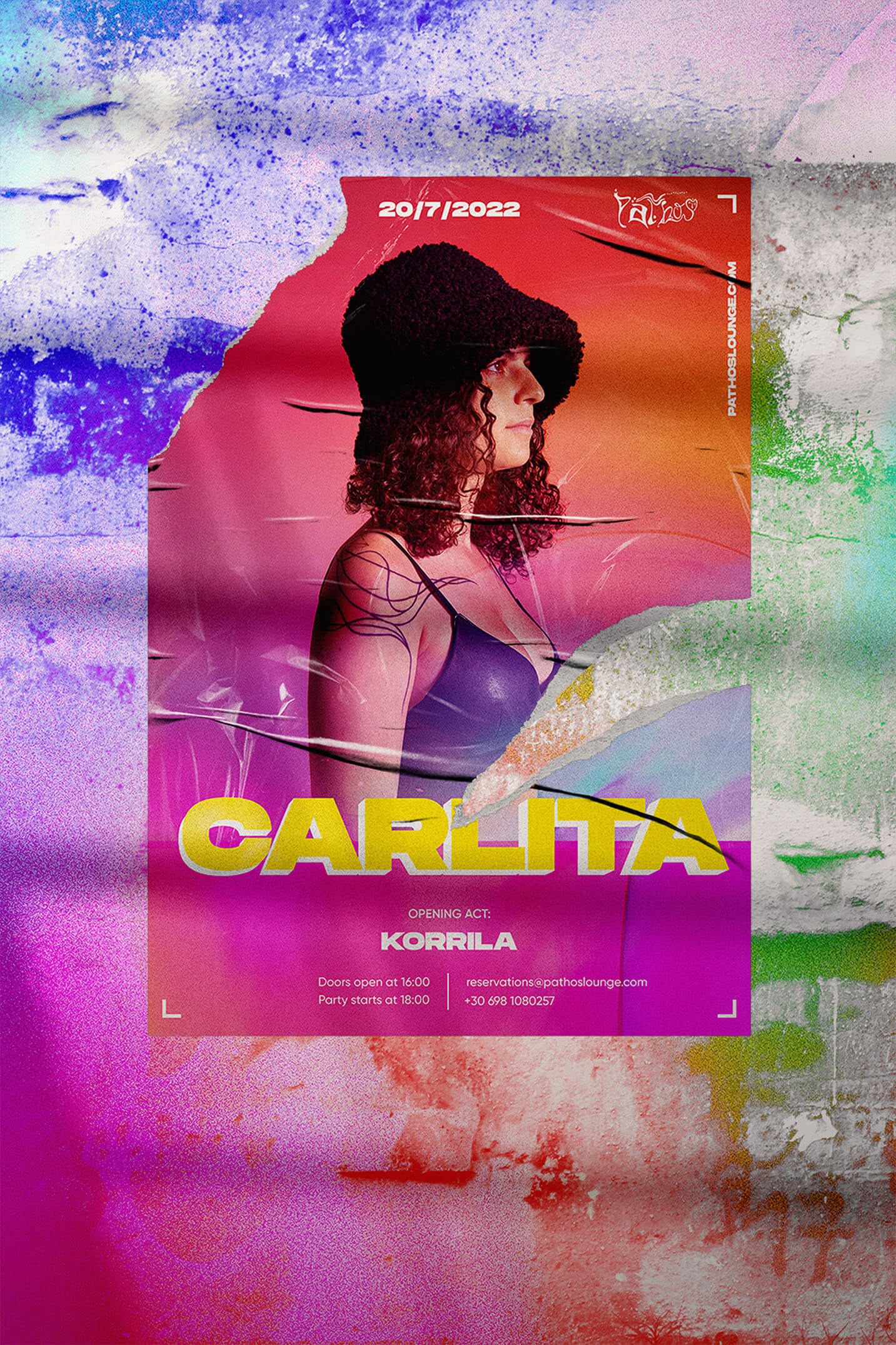 Carlita Poster Pathos Club Event