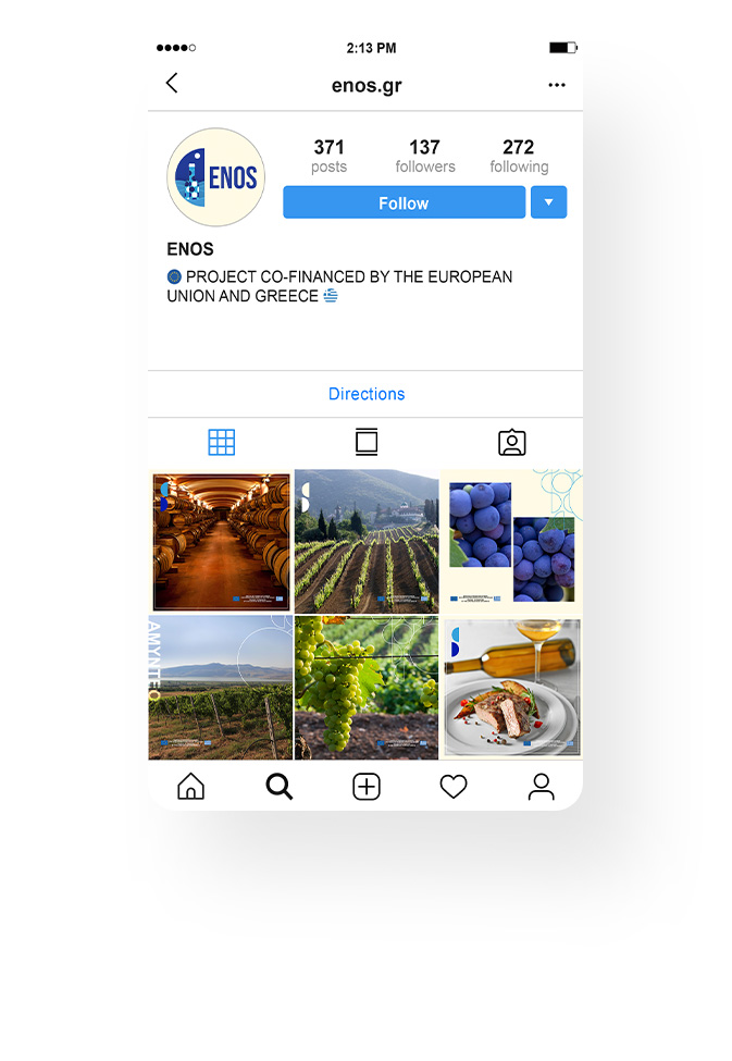 Enos Project Digital Assets Instagram Page
