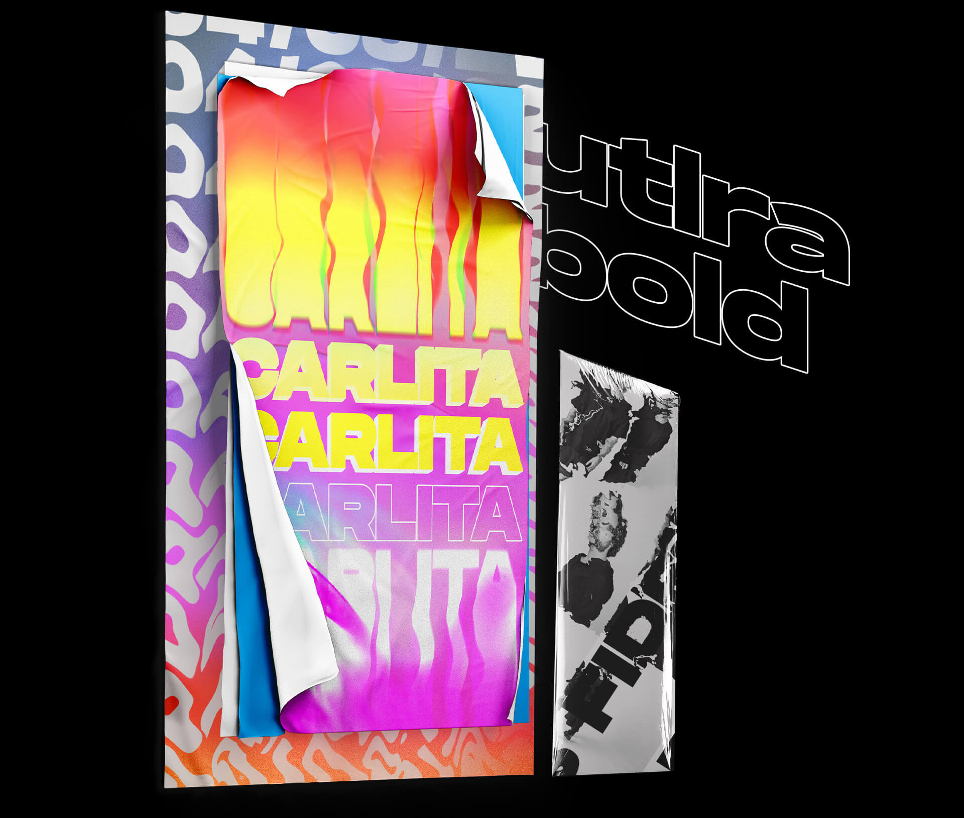 Project Pathos Club Summer Event Carlita Ultra Bold Font