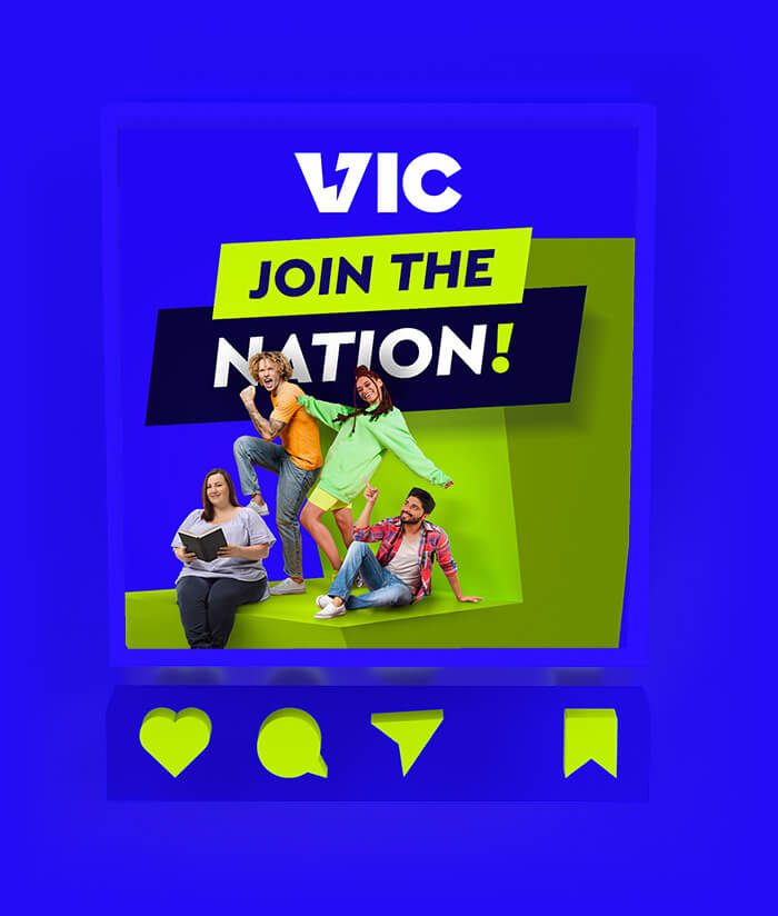 Vic Join The Nation Post Social Media