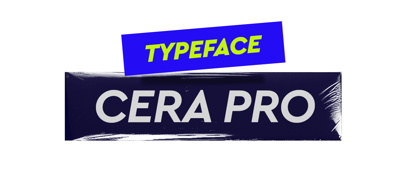 Vic Project Typeface Cera Pro Typography