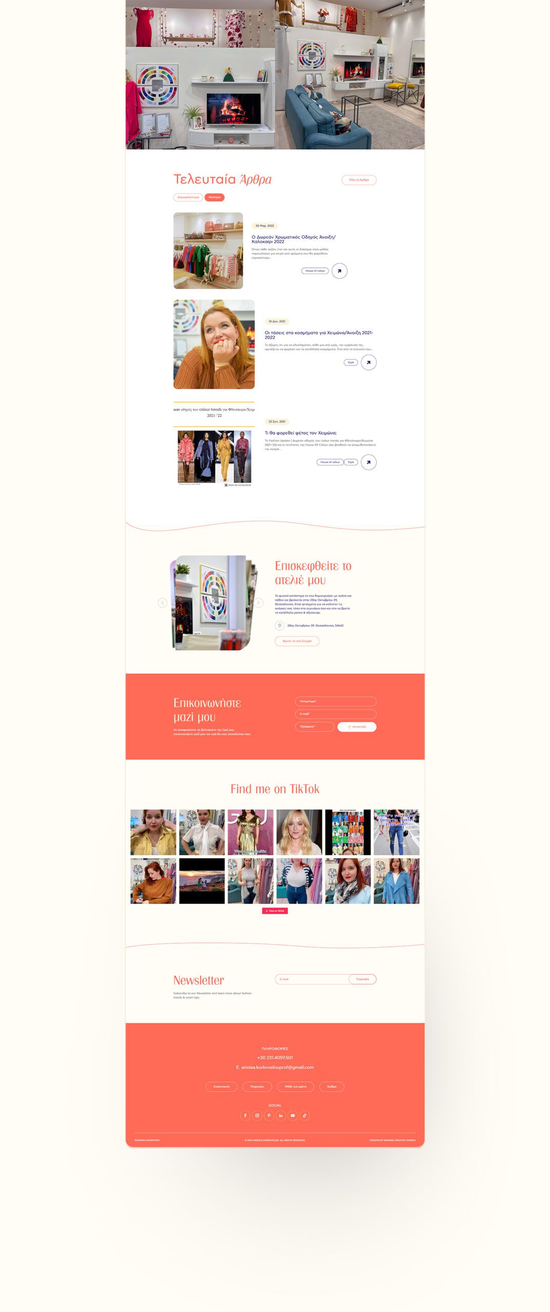 Homepage Design Layout Aforcolour Website Ux Ui Part B